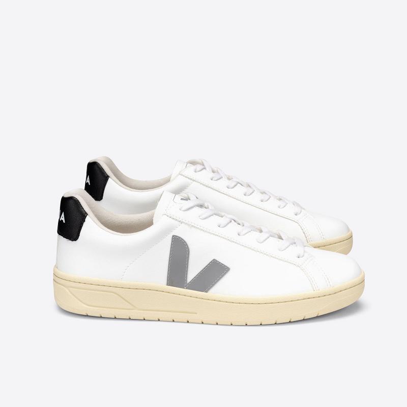 Tenis Veja Hombre Outlet - Urca Zapatillas Blancas Negras ES4214682